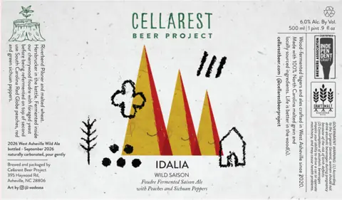 Label: Cellarest Beer Project — Idalia