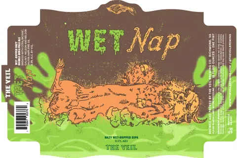 Label: The Veil Brewing CO. — Wet Nap