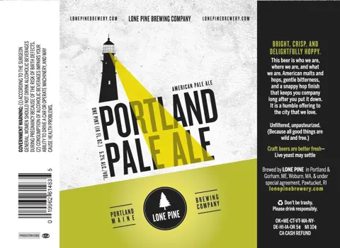 Label: Lone Pine — Portland Pale