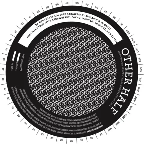 Label: Other Half Brewing CO. — Ba Chocolate Covered Strawberry Macaroon IN Orbit