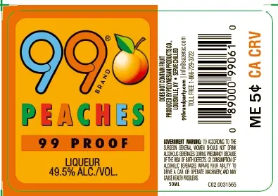 Label: 99 Brand — Peaches
