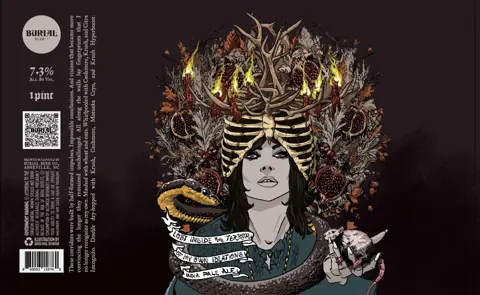 Label: Burial Beer CO. — Lost Inside the Terror of My Own Ideations