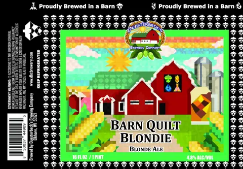Label: Barn Quilt Blondie