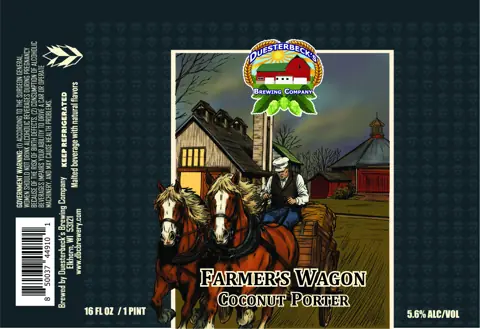 Label: Farmer's Wagon — Coconut Porter