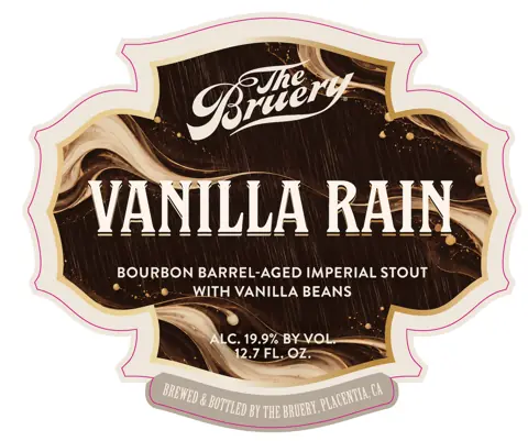 Label: The Bruery — Vanilla Rain