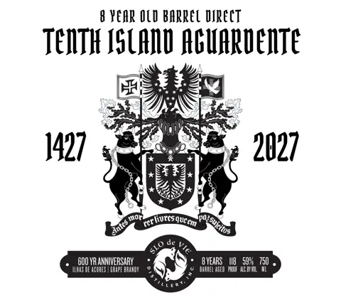 Label: Slo de Vie — Tenth Island Aguardente