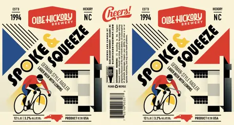 Label: Olde Hickory Brewery — Spoke & Squeeze