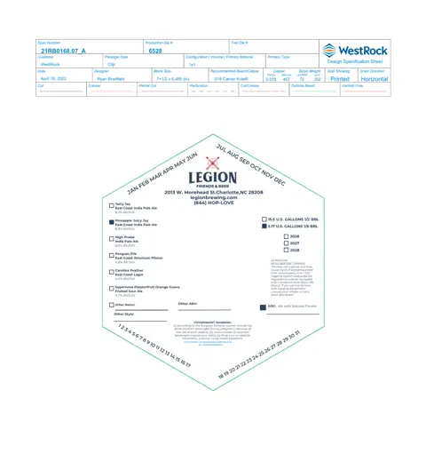 Label: Legion — Pineapple Juicy Jay