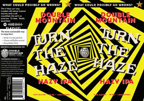 Label: Double Mountain — Turn the Haze